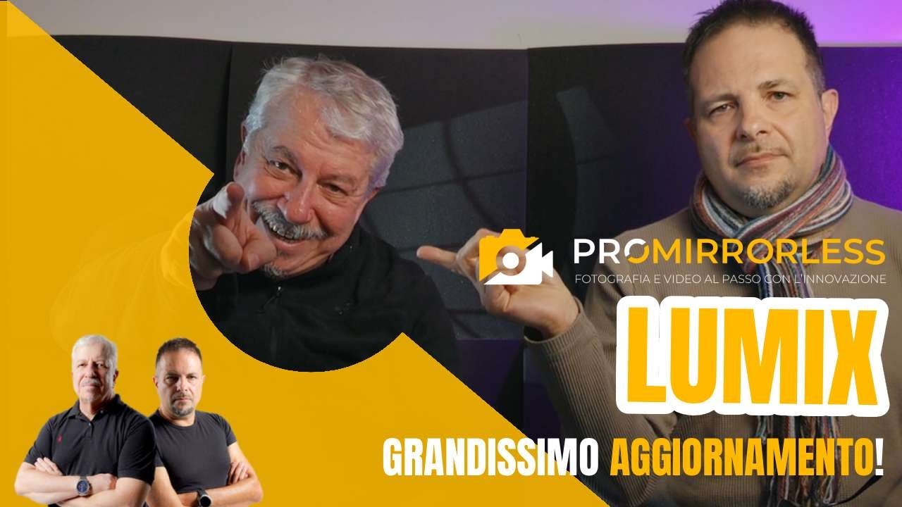 LUMIX AGGIORNAMENTO 3.5 INVECE DI FARTI SPENDERE PER NUOVE USCITE