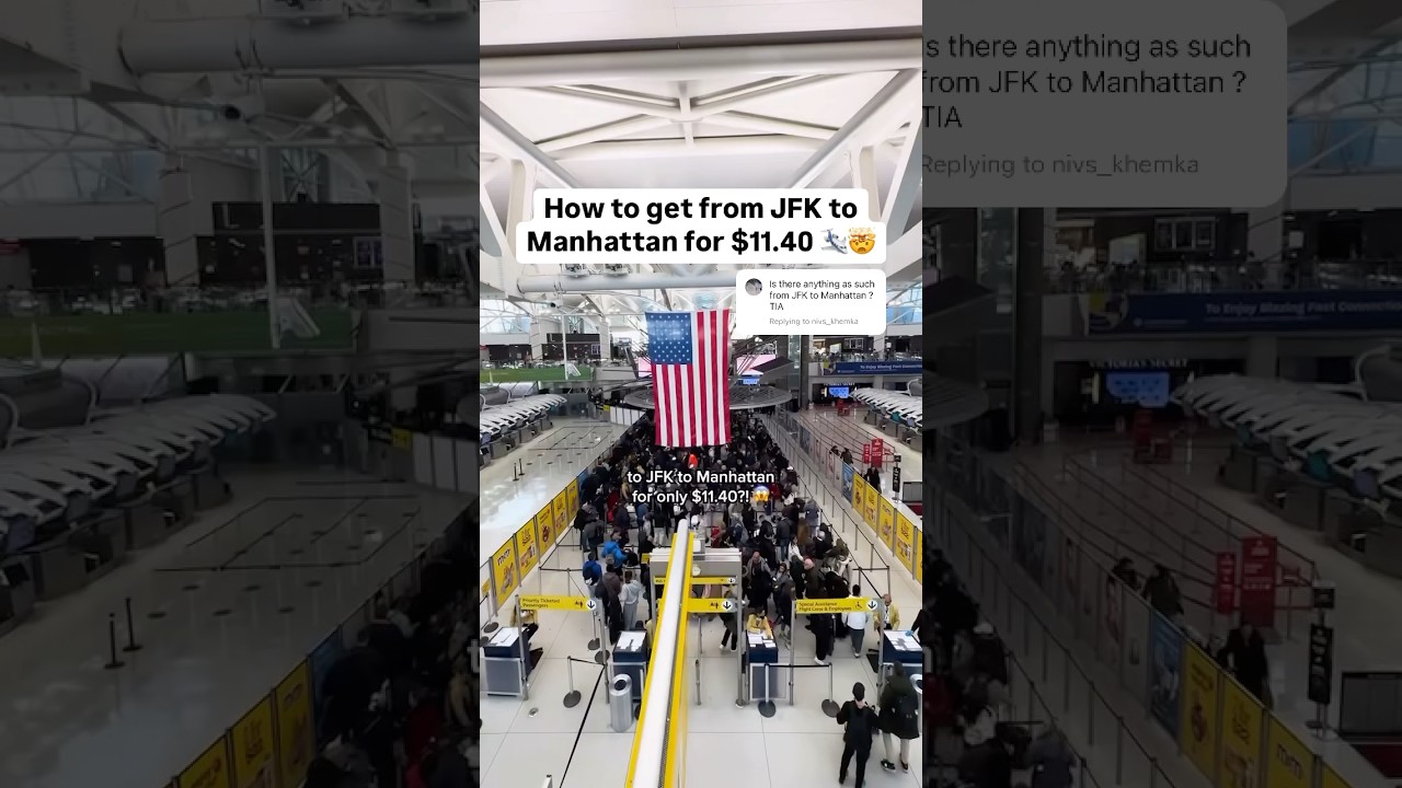 How to get from JFK to Manhattan