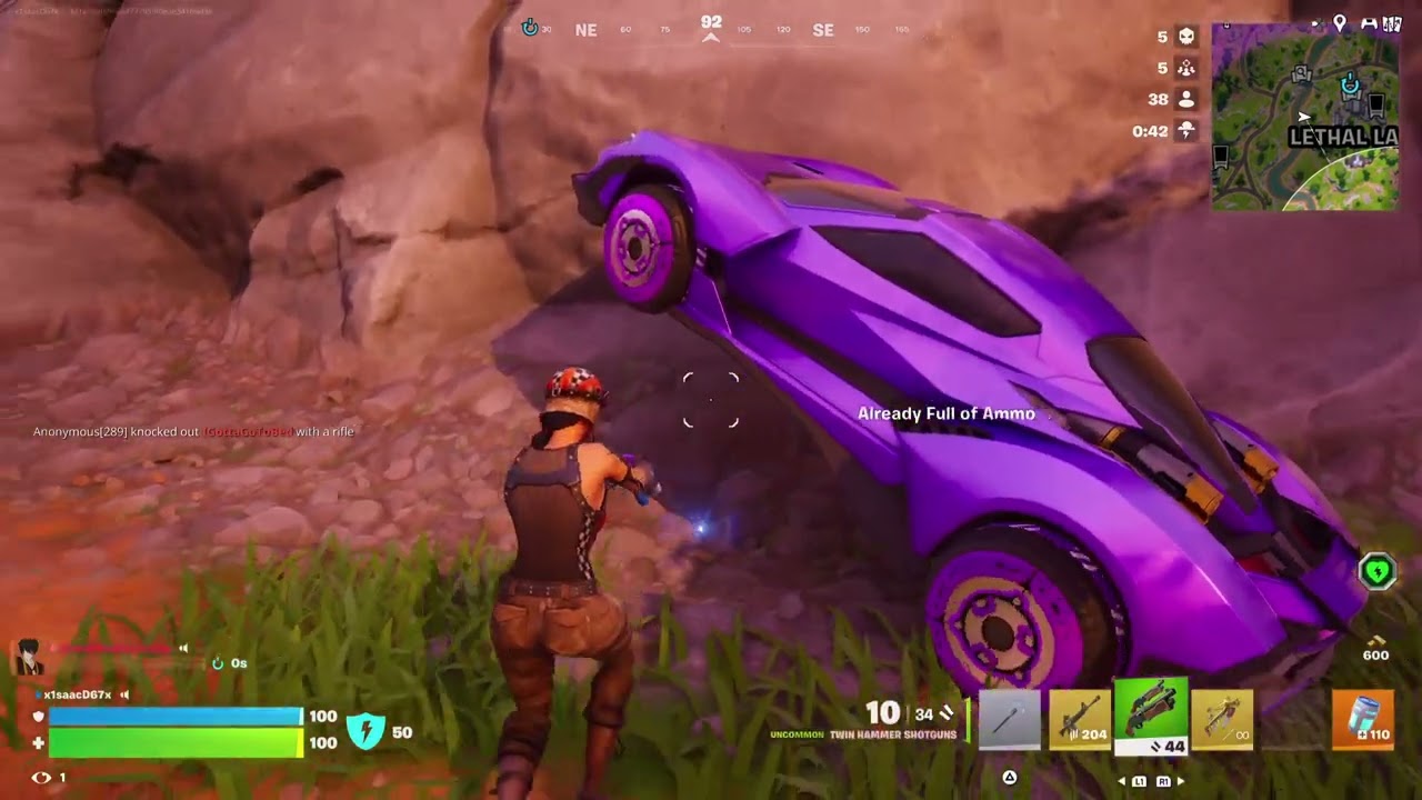 Play fortnite with me (intercept I feel really crappy)