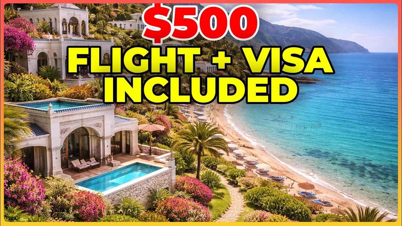 Move Here? $500 Covers Flights, Visa, Taxes & Living — in These Countries