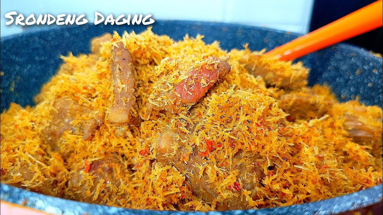 DENDENG RAGI TAHAN LAMA COCOK UNTUK MENU PUASA DAN LEBARAN