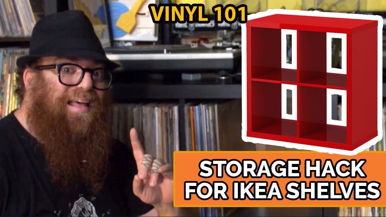 Лайфхак для хранения виниловых пластинок на полках Ikea Expedit и Kallax | Vinyl 101