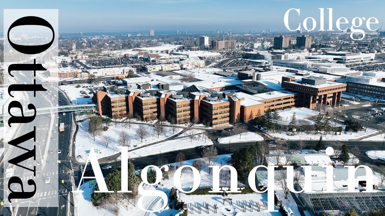 Walking at Algonquin College Ottawa Campus
