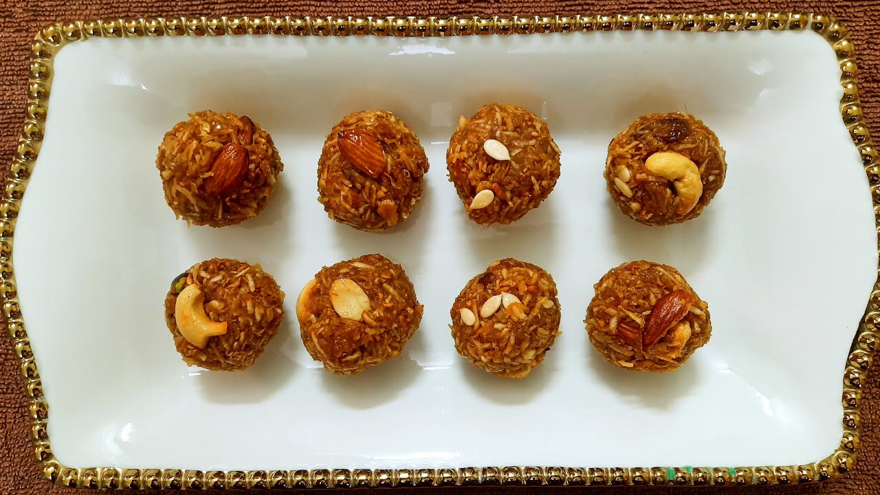 Nariyal gud ke  laddu / बिना दूध लम्बे समय तक चलने वाले लड्डू / #coconutjaggeryladdoo