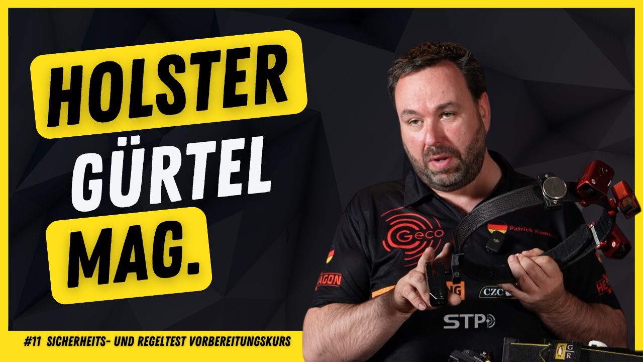 🚨 Welche Holster, Gürtel oder Magazintaschen zum IPSC RIG?! | Sicherheits- & Regeltest