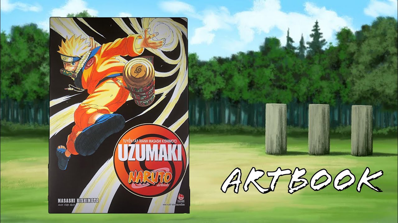 Review artbook Tuyển Tập Tranh Masashi Kishimoto: UZUMAKI