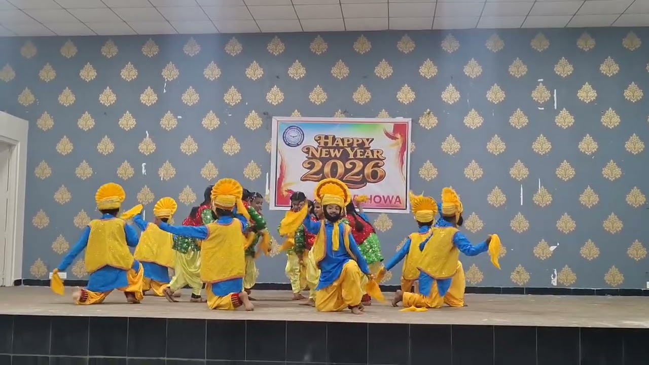 New year celebration we did the dance westen dance 