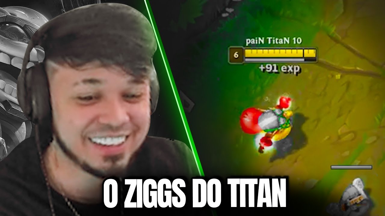 TITAN PEGOU ZIGGS NO CHALLENGER PRA PROVAR QUE SABE JOGAR