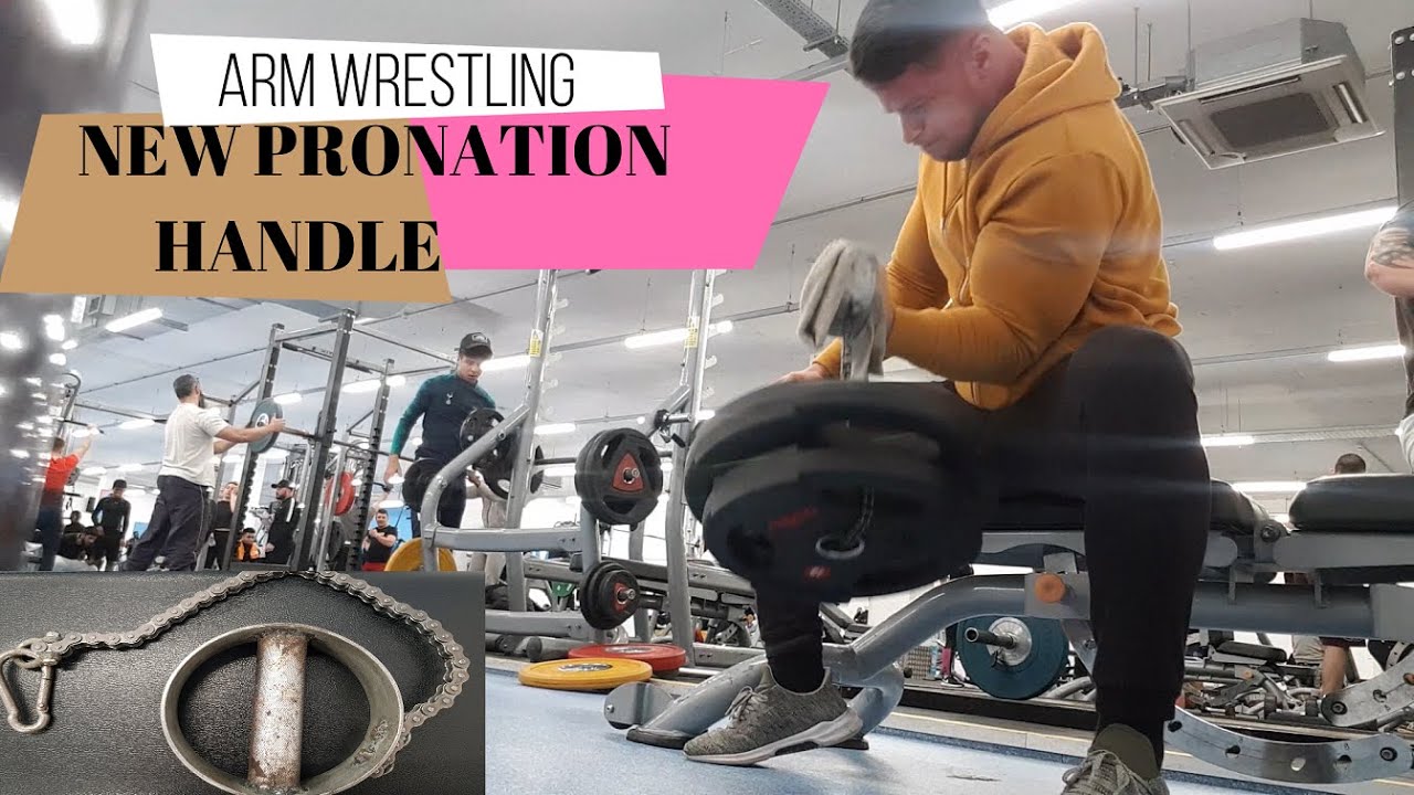 Bogdan Stoica arm wrestling New pronation handle