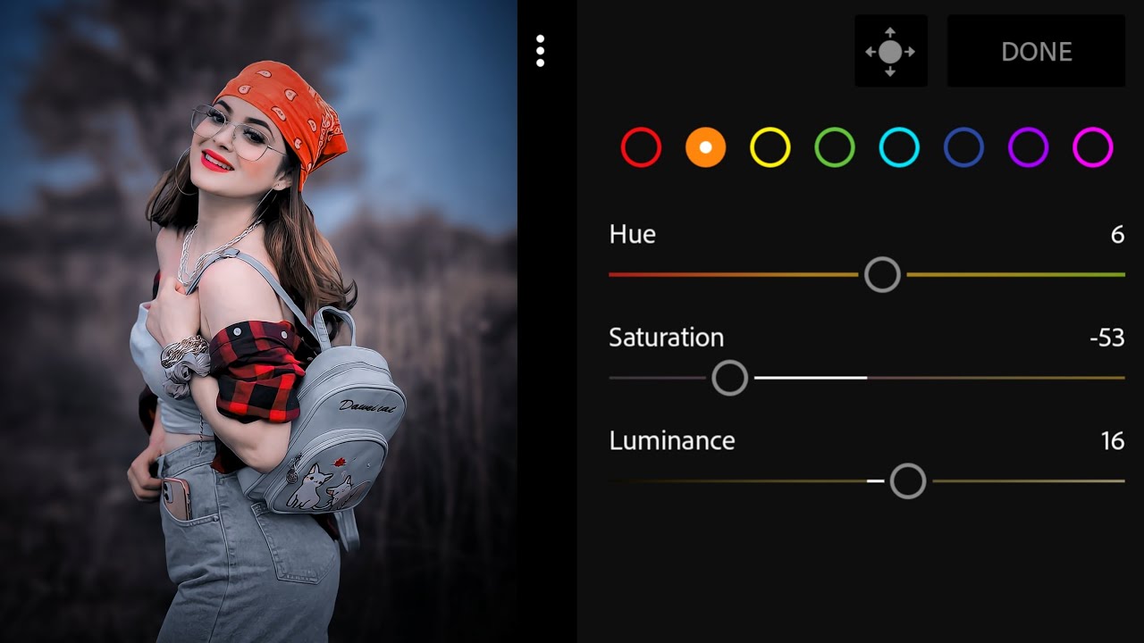 Lightroom Dark Blue And Brown Tone Photo Editing | Lightroom Se Photo Editing Kaise Kare