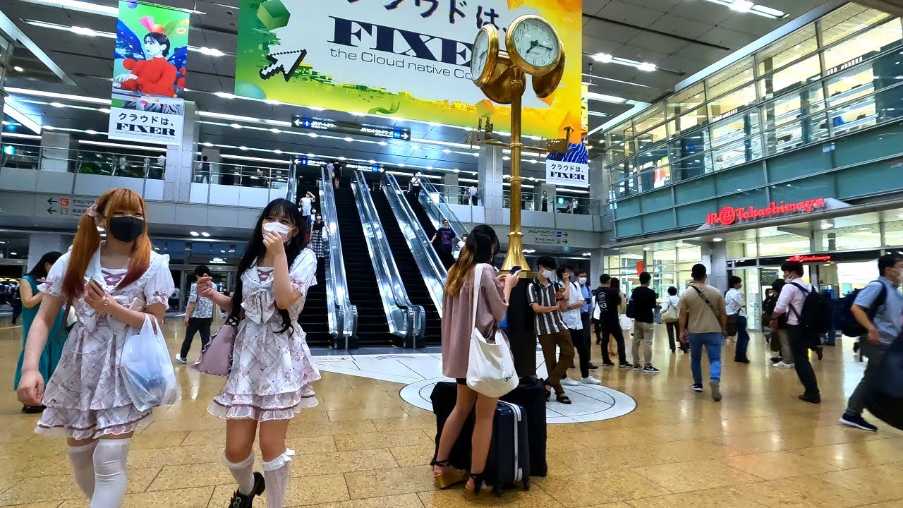 【4K60】夜の名古屋駅を散歩！愛知県名古屋市　Nagoya Walk