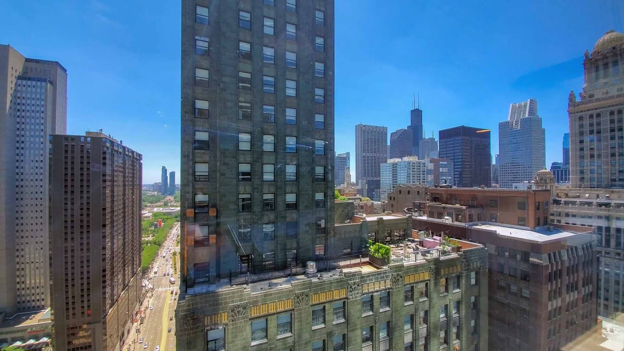 An -06 1-bedroom with a balcony at the Loop's new Millie on Michigan
