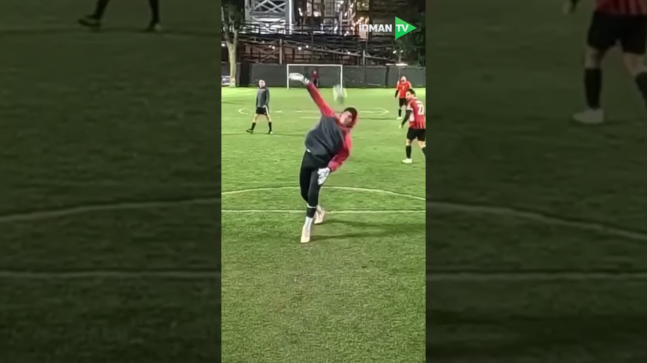 Qapıçıdan qeyri-adi ötürmə - Belə şey görməmisiniz #goalkeeper #interesting #interestingshorts
