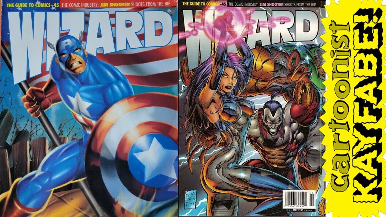 Wizard Magazine 45, The April Fools Issue, 1995
