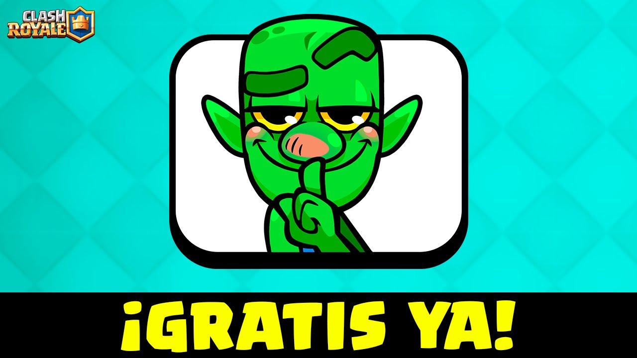 👉 EMOTE DUENDE TURBIO GRATIS YA‼️🎁 - clash royale
