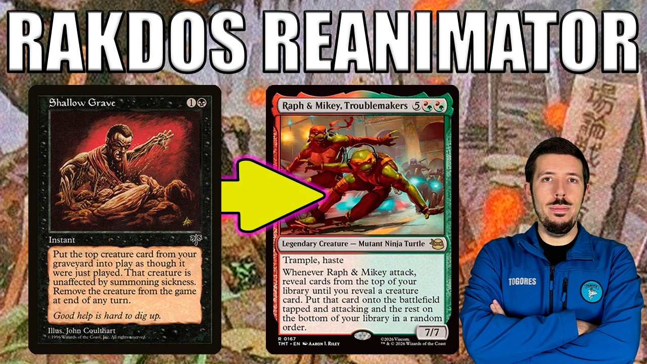 Rakdos Reanimator возвращается в Legacy и на первом ходу разыгрывает комбинации с Рафом и Майки, ...