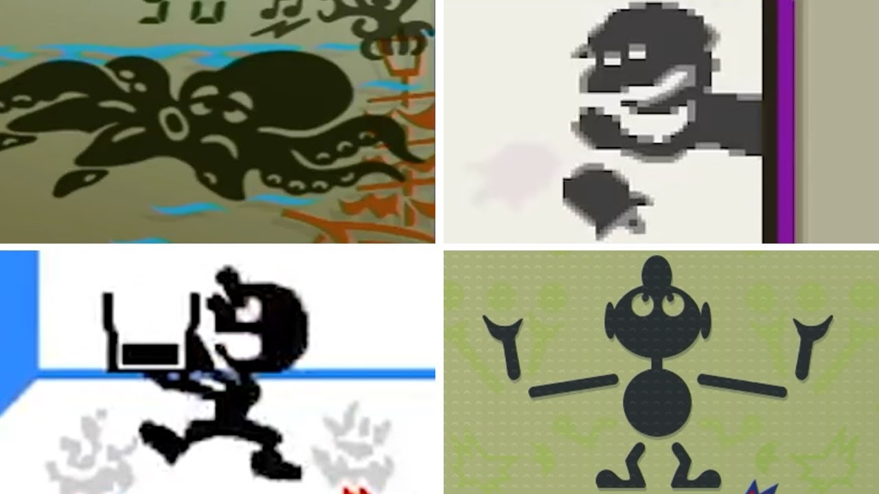 Evolution of - Game & Watch Minigames in WarioWare Games