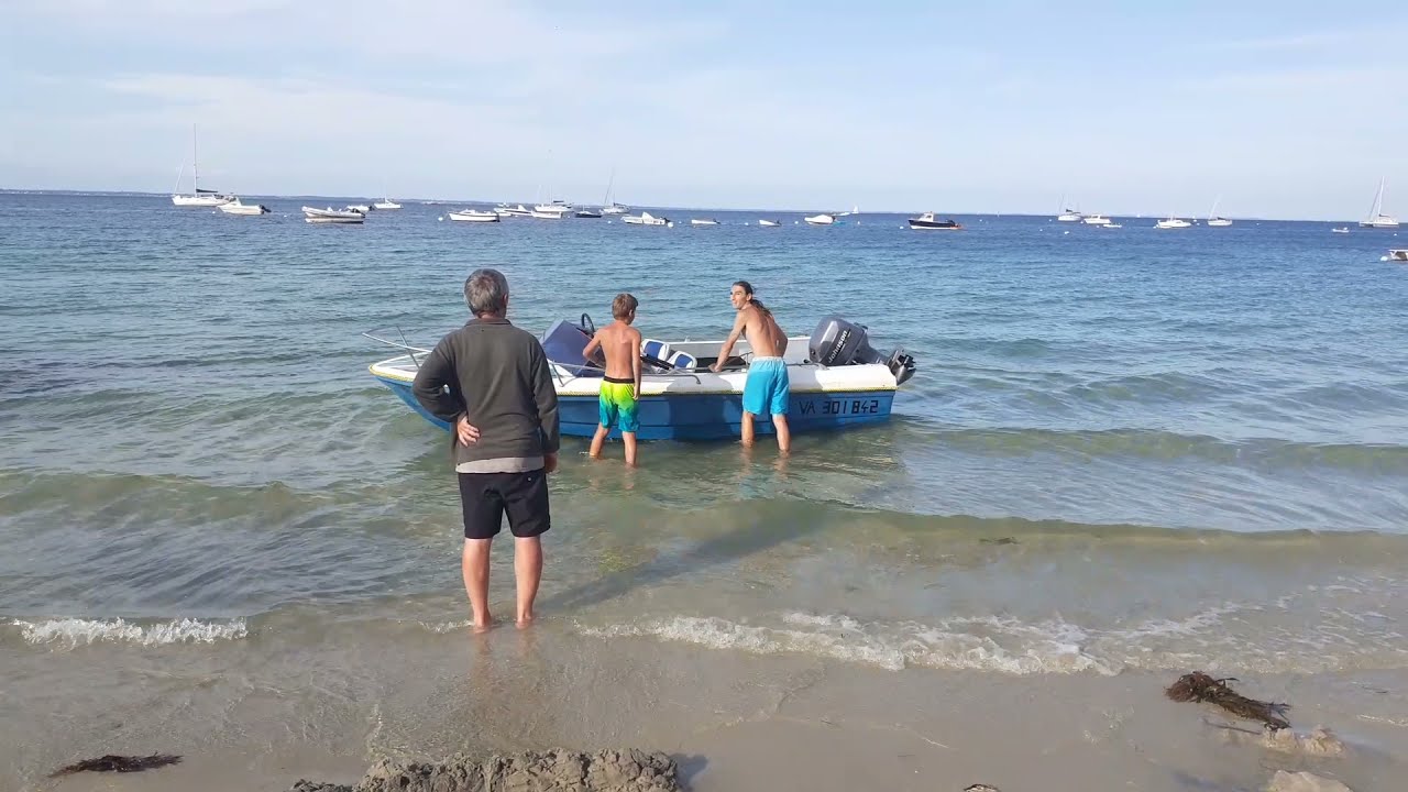 Mis à l'eau du bateau ROCCA d'Arthur