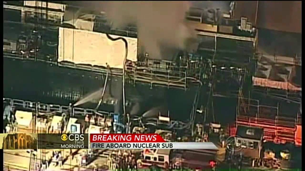 Nuke sub fire injures seven