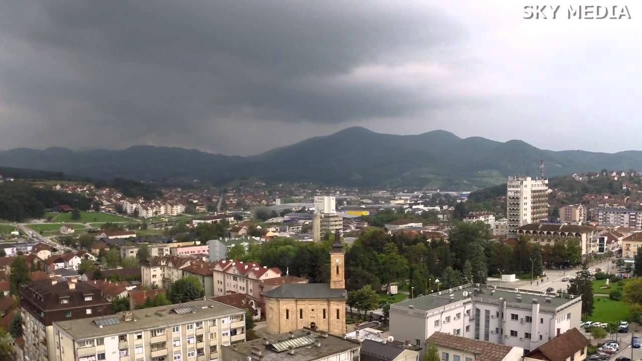 Gornji Milanovac iz vazduha