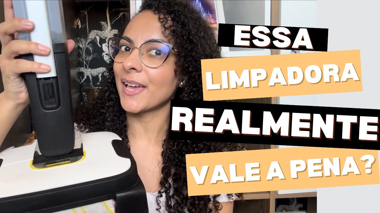 TUDO sobre a minha limpadora de piso da Kärcher