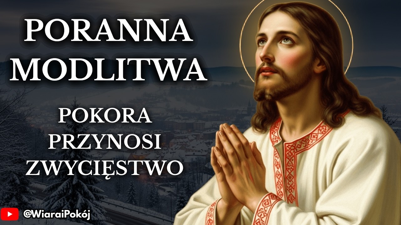 ♦️MODLITWA PORANNA — BÓG WYWYŻSZY POKORNYCH