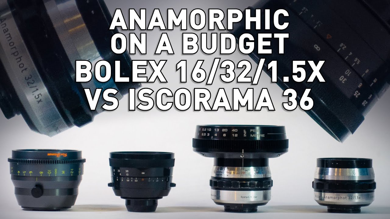 Bolex Moller 16/32/1.5x vs Iscorama 36 - Anamorphic Lens Comparison
