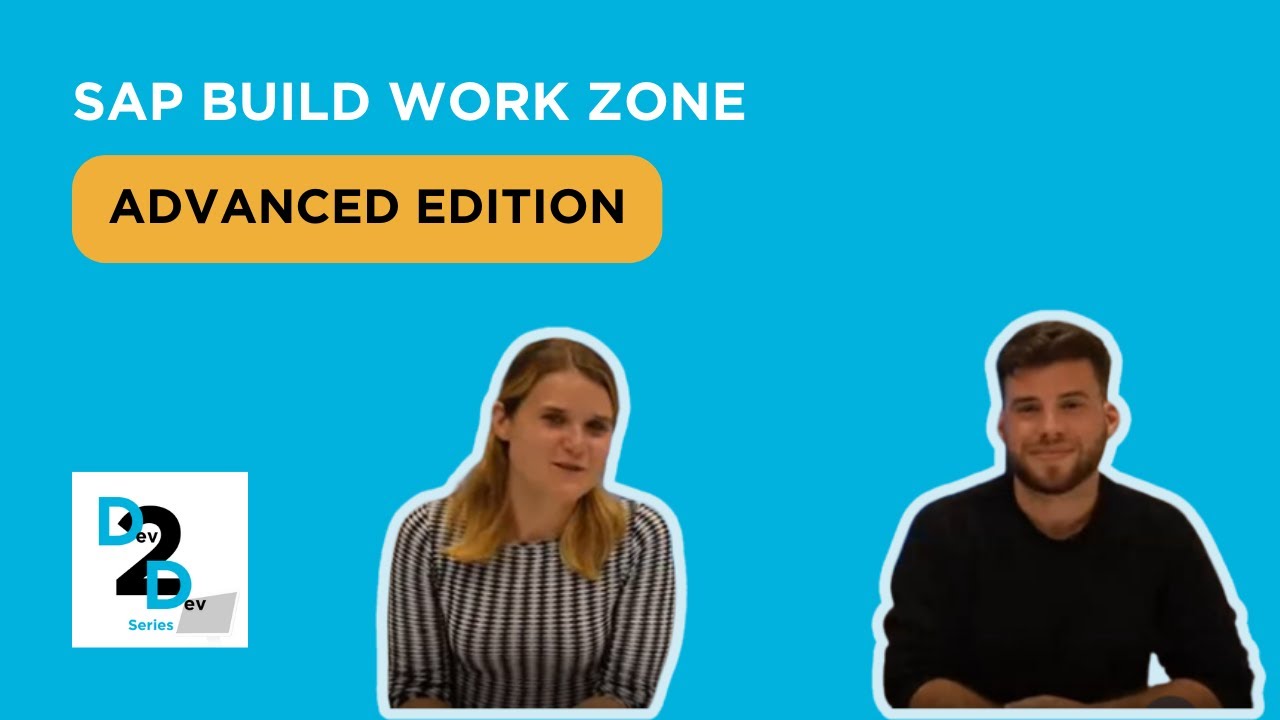 Dev2Dev SAP Build Work Zone, Advanced Edition