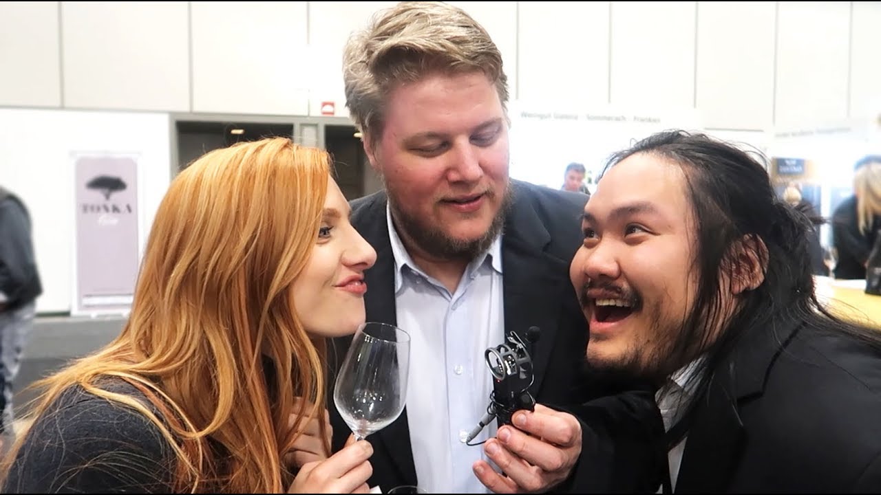 SAUFEN mit YouTubern auf der WEINMESSE!