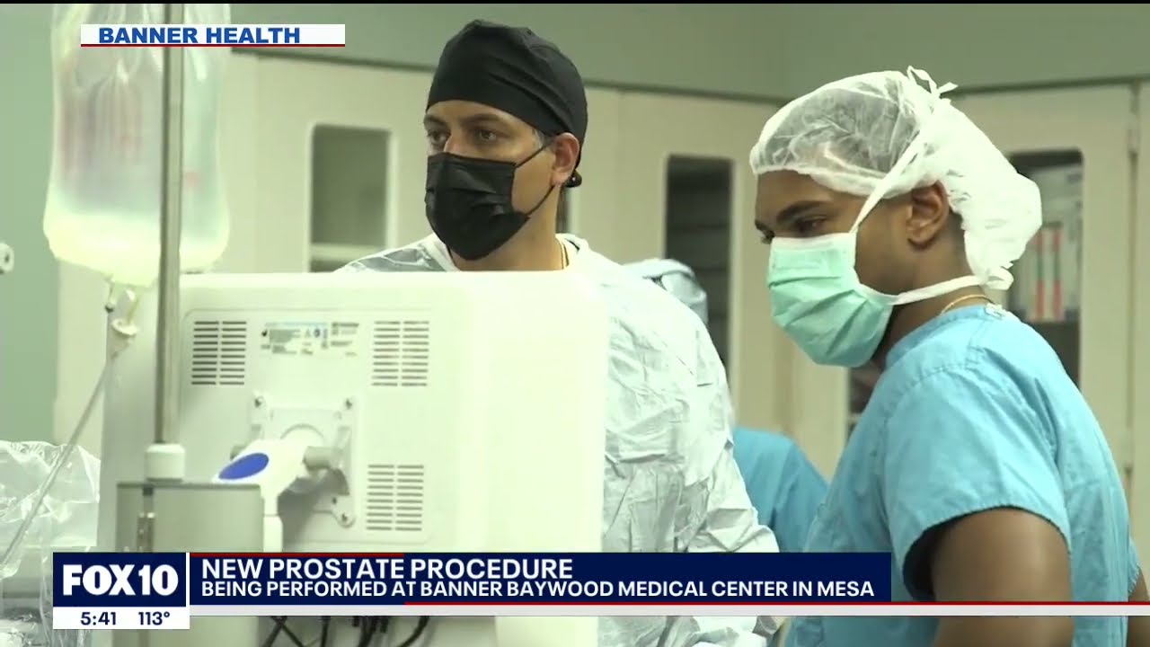 Dr. Mehan was the 1st to offer Aquablation in Arizona and the entire South West -  FOX 10 News