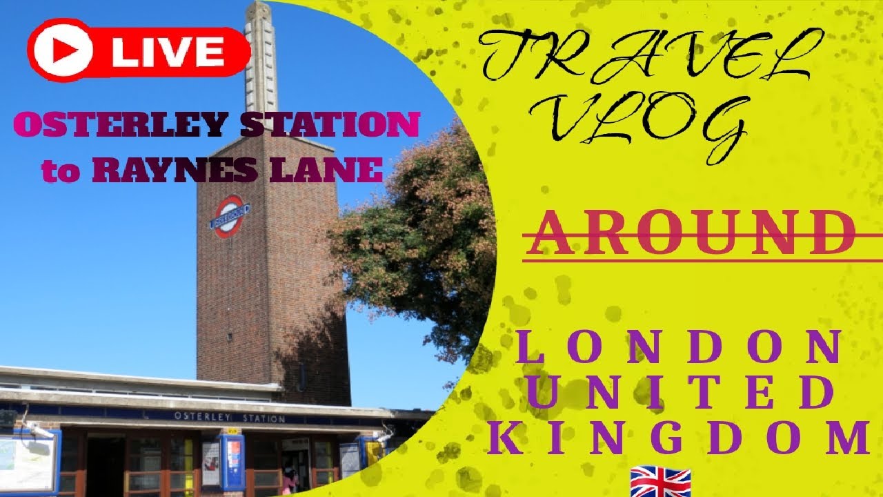 BIKE RIDE  FROM OSTERLEY STATION to RAYNES LANE STATION Shoot by  GOPRO 8. 2023