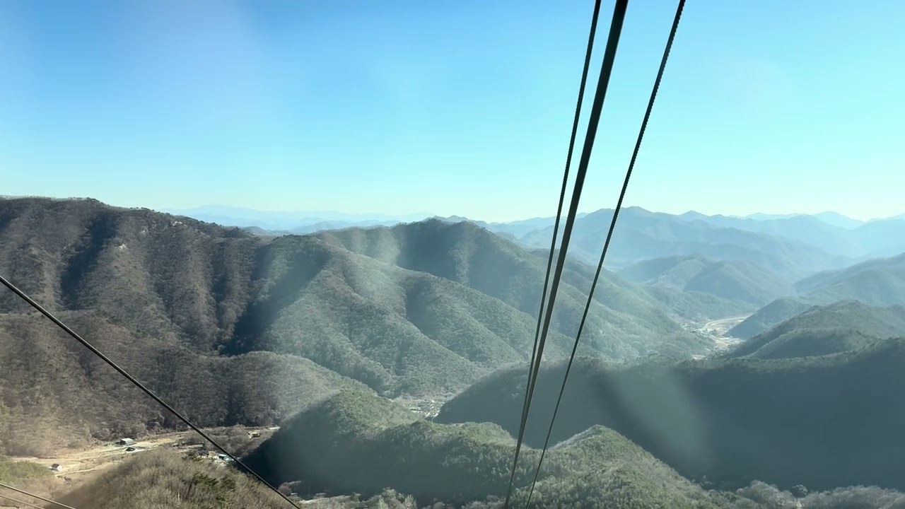 2026년 1월 8일(목) 대둔산 케이블카 하행선