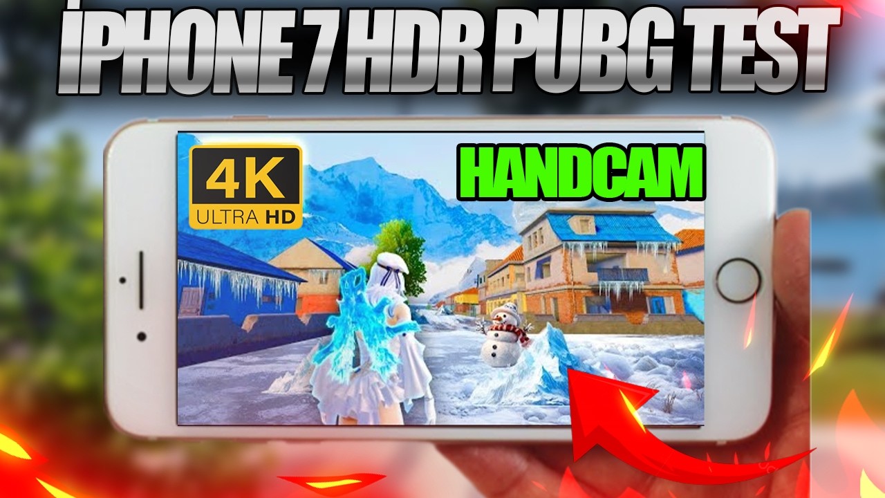ТЕСТ iPhone 7 HDR PUBG В 2025 ГОДУ | HANDCAM | ТЕСТ FPS | PUBG MOBİLE