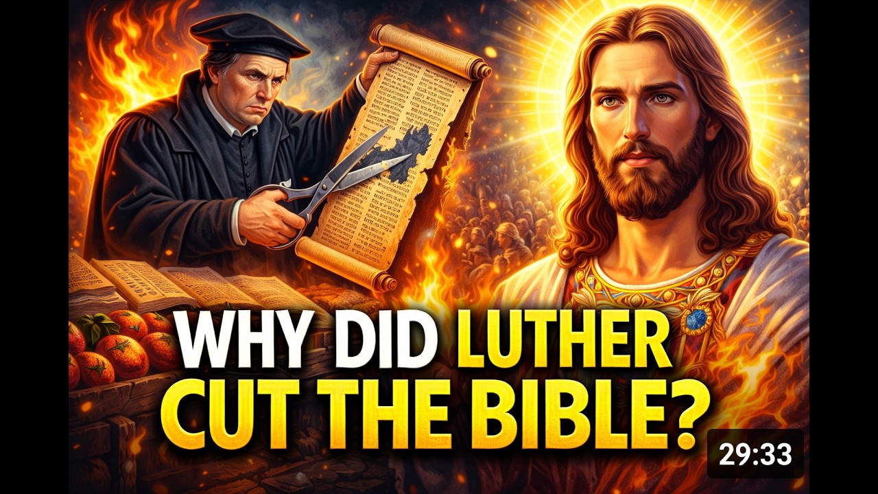 3 Bible Books Martin Luther Took Out—And Most Christians Were Never Told Why