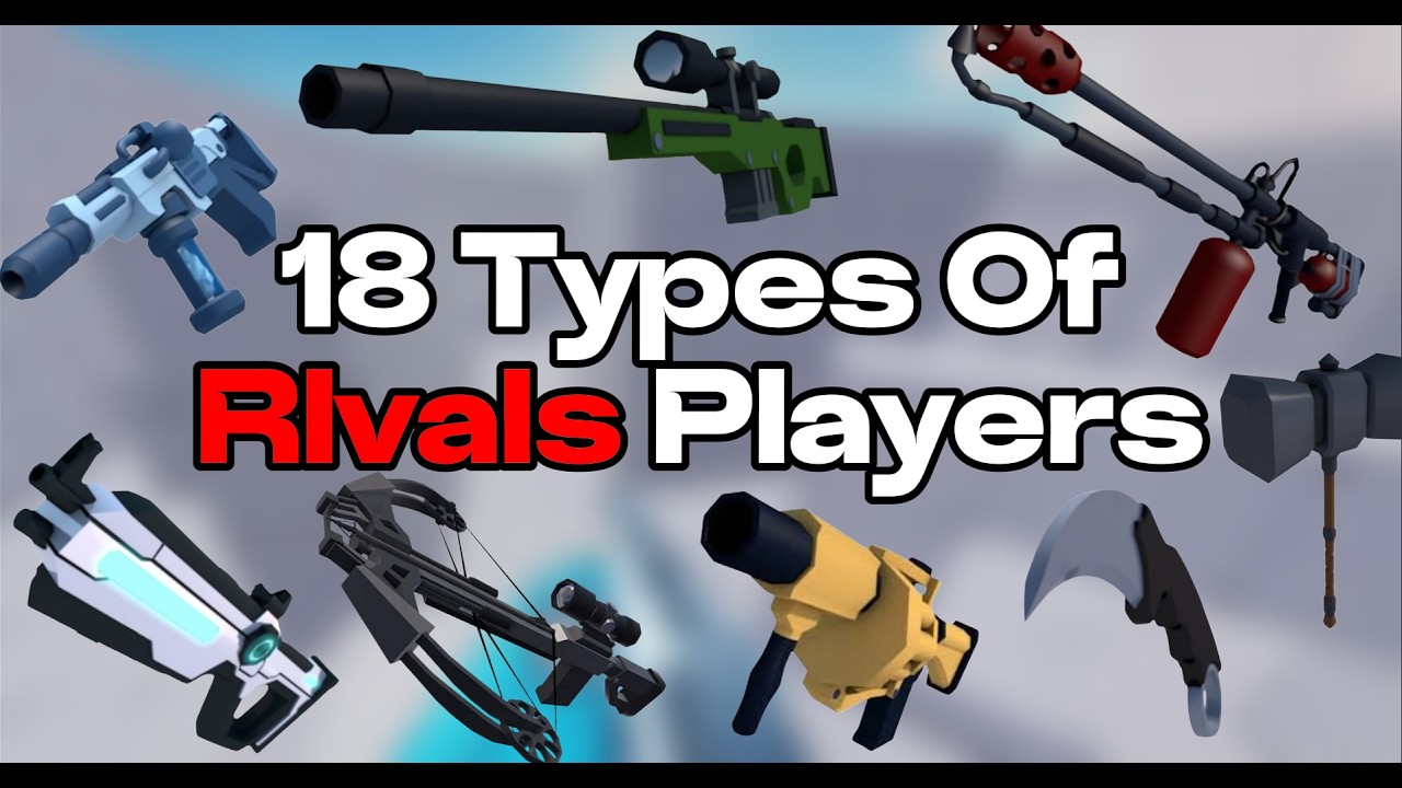 18 types of RivalsRoblox Players! /  Rivals