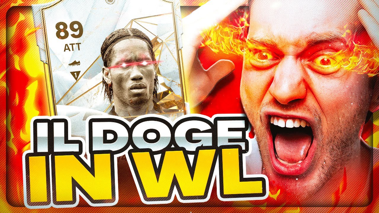 IL DOGE del RAGE in WEEKEND LEAGUE con DROGBA 89 su FC 24!