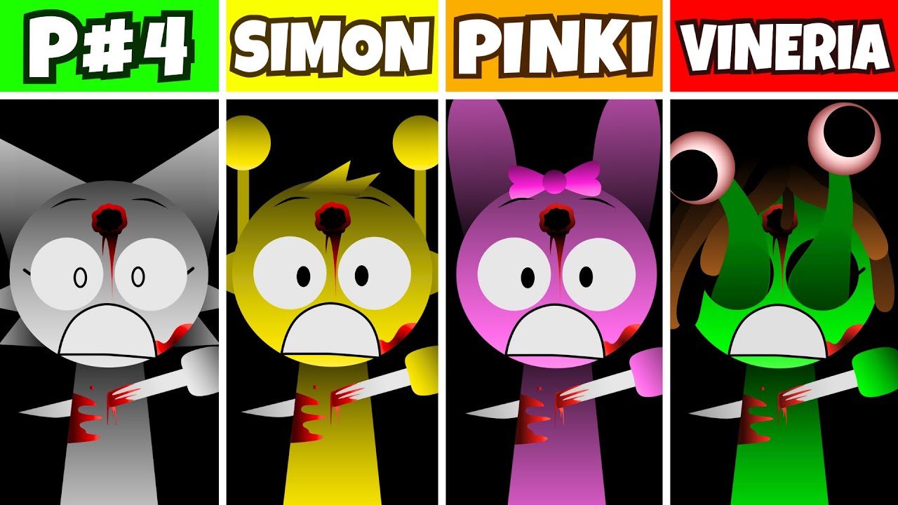 Incredibox Sprunki: Phase 4 But Simon VS Pinki VS Vineria