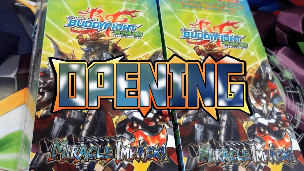 Future Card Buddyfight: H-EB01 4 Box Opening