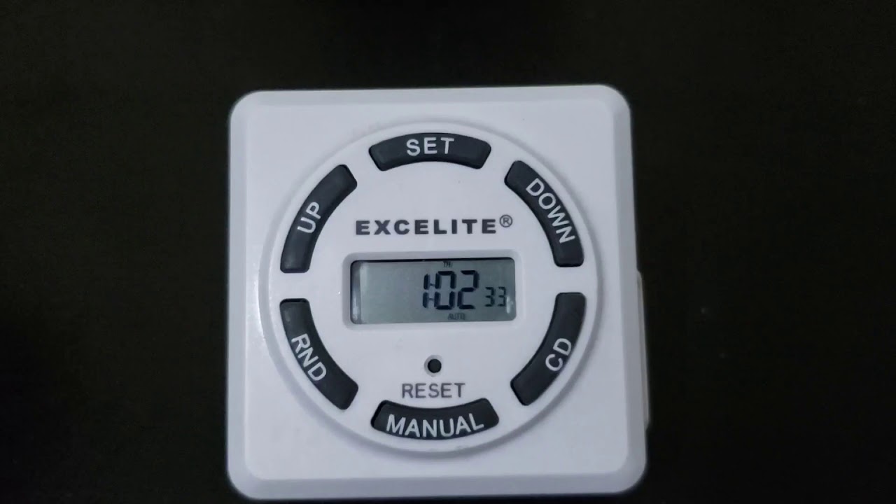 Configurando el temporizador EXCELITE