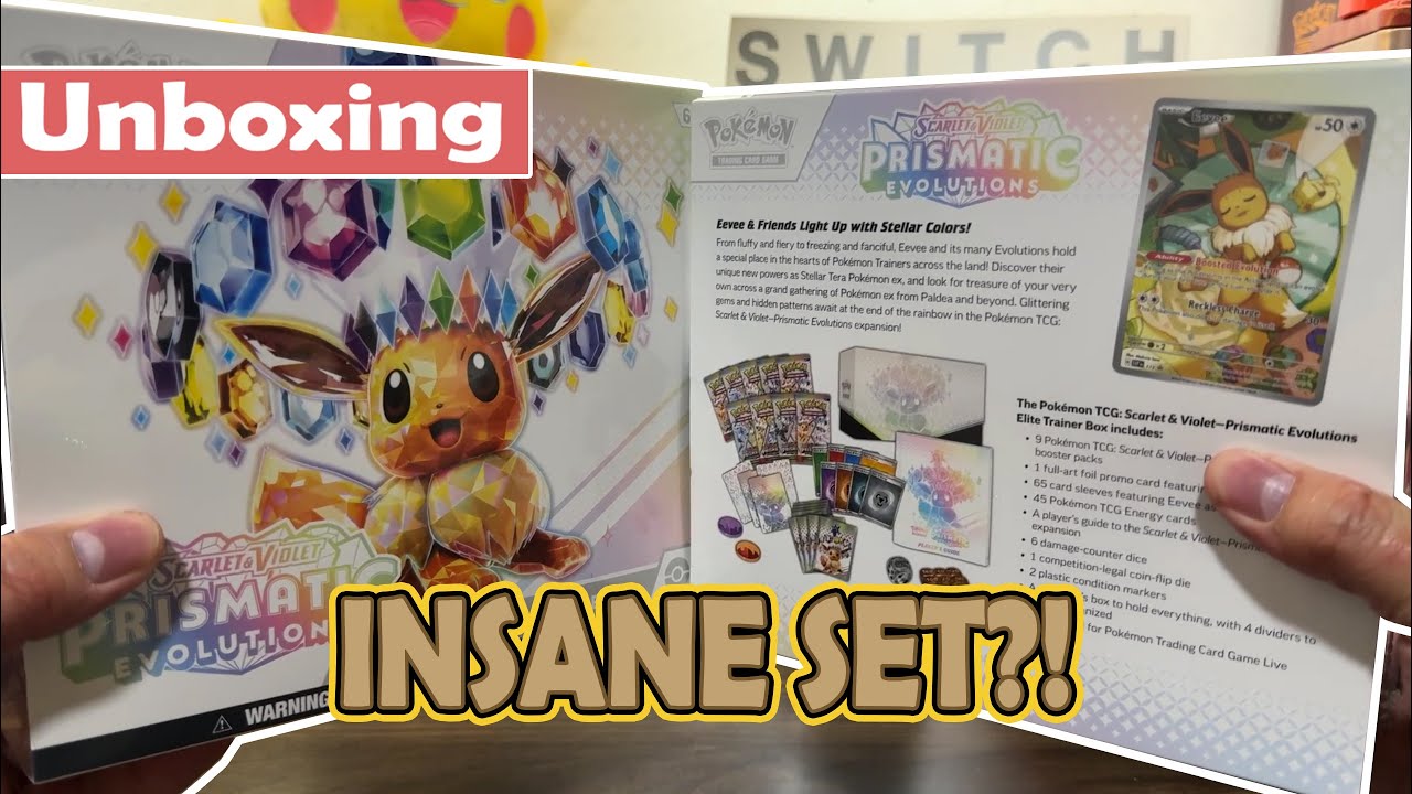 Opening Pokemon Prismatic Evolution: Eeveen the Odds?!