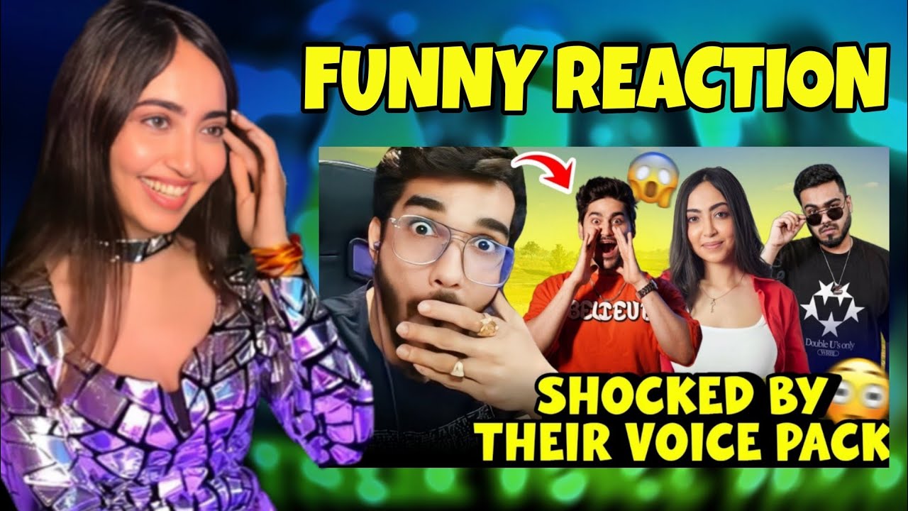Kaashvi React on😆*Snax Reaction on Voice Pack*💥EPIC REACTION