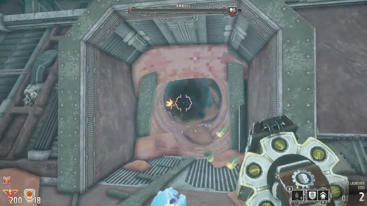 Warhammer 40k Boltgun - CH2 M5 Hidden Sins - No Deaths Exterminatus Difficulty