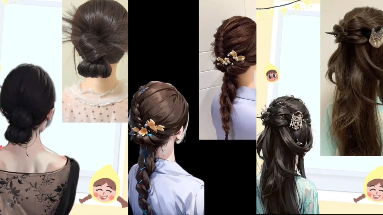 Простые уроки по созданию причесок. Лучшие прически для девочек 🍒🍍🔥