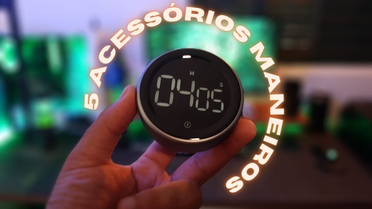 5 acess&oacute;rios MUITO LEGAIS para deixar O SEU SETUP mais BONITO, limpo e PRODUTIVO!