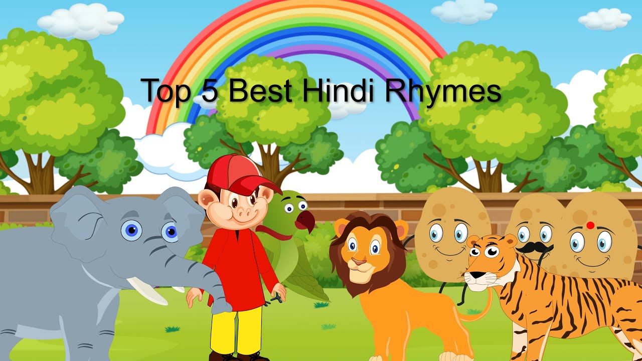 Top 5 Best Hindi Rhymes | शीर्ष 5 सर्वश्रेष्ठ हिंदी राइम्स | M.V.H Hindi Rhymes Tv