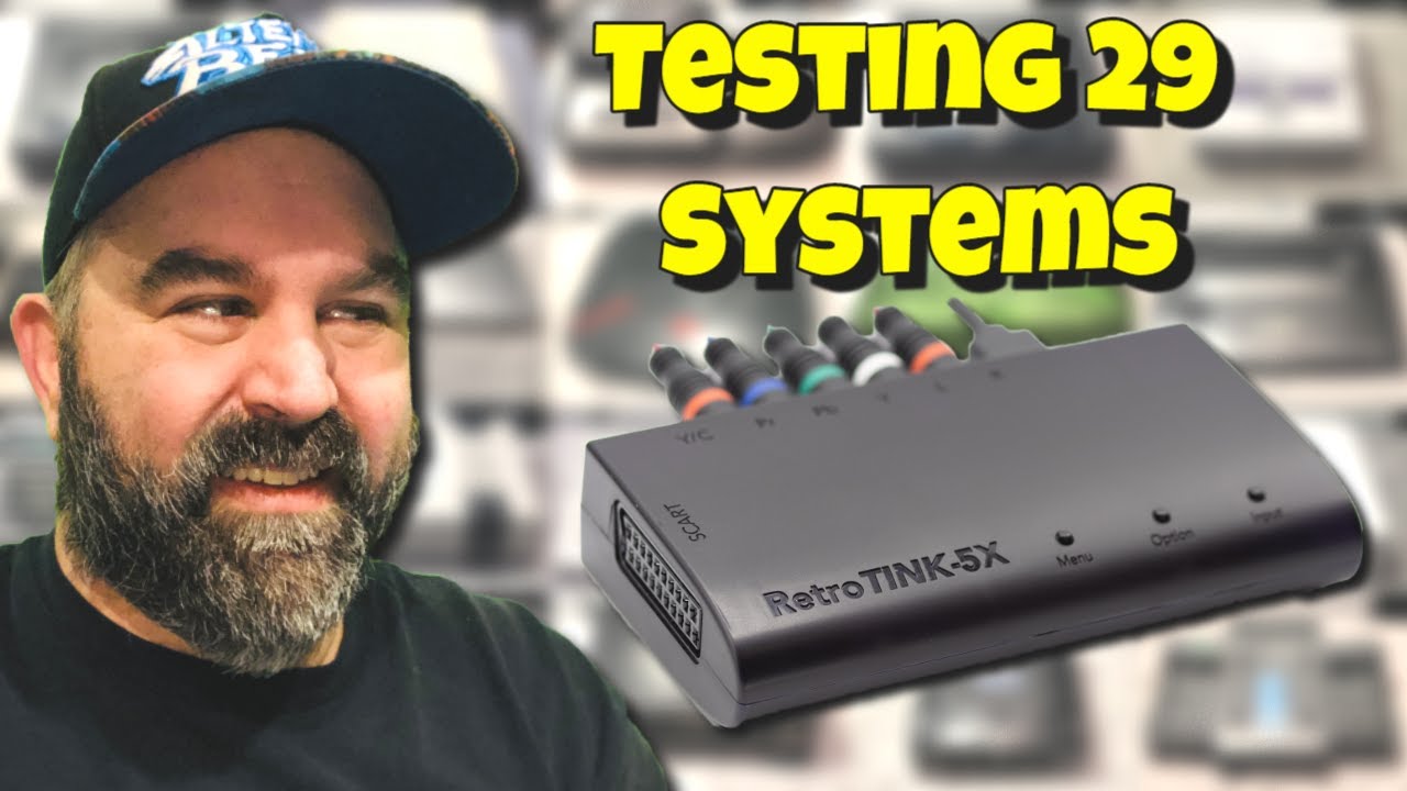 Тестирование 29 систем с помощью RetroTINK 5X Pro
