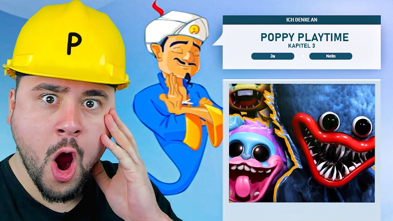 KAPITEL 3 CHARAKTERE im AKINATOR?! (POPPY PLAYTIME)