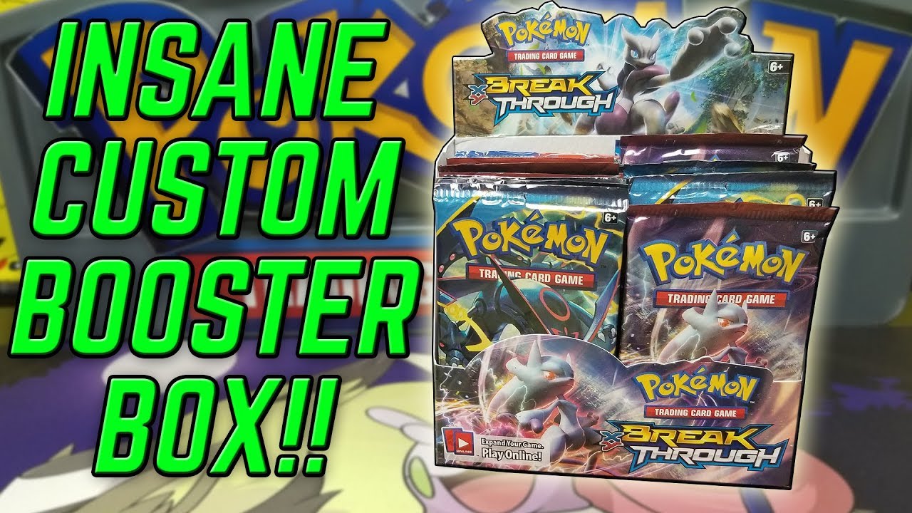INCREDIBLE Pokemon Custom Booster Box Opening!