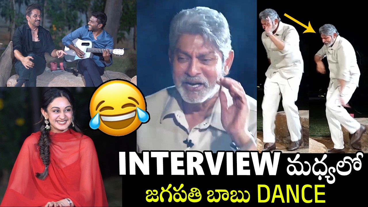Actor Jagapathi Babu Hilarious Dance Performance In Middle Of Interview | Seetha Payanam | APA