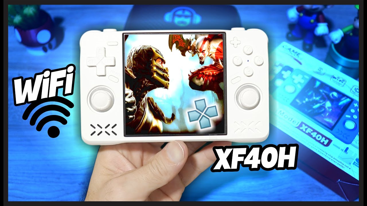 Console Portátil XF40H com WIFI e VIBRAÇÃO - RODA TUDO!
